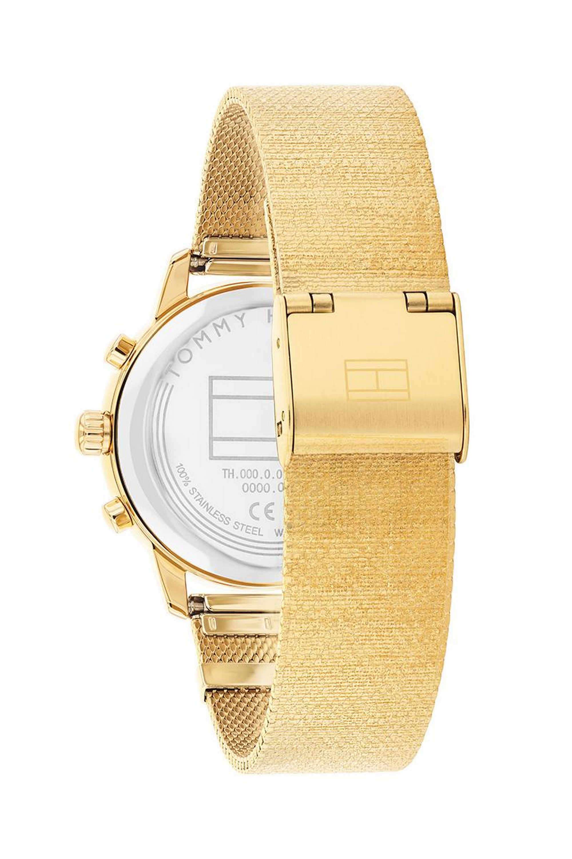 Blake-34-mm-Quartz-Analogue-Watch-For-Women---White-Dial-with-Gold-Stainless-Steel-Strap-(TH1782808)