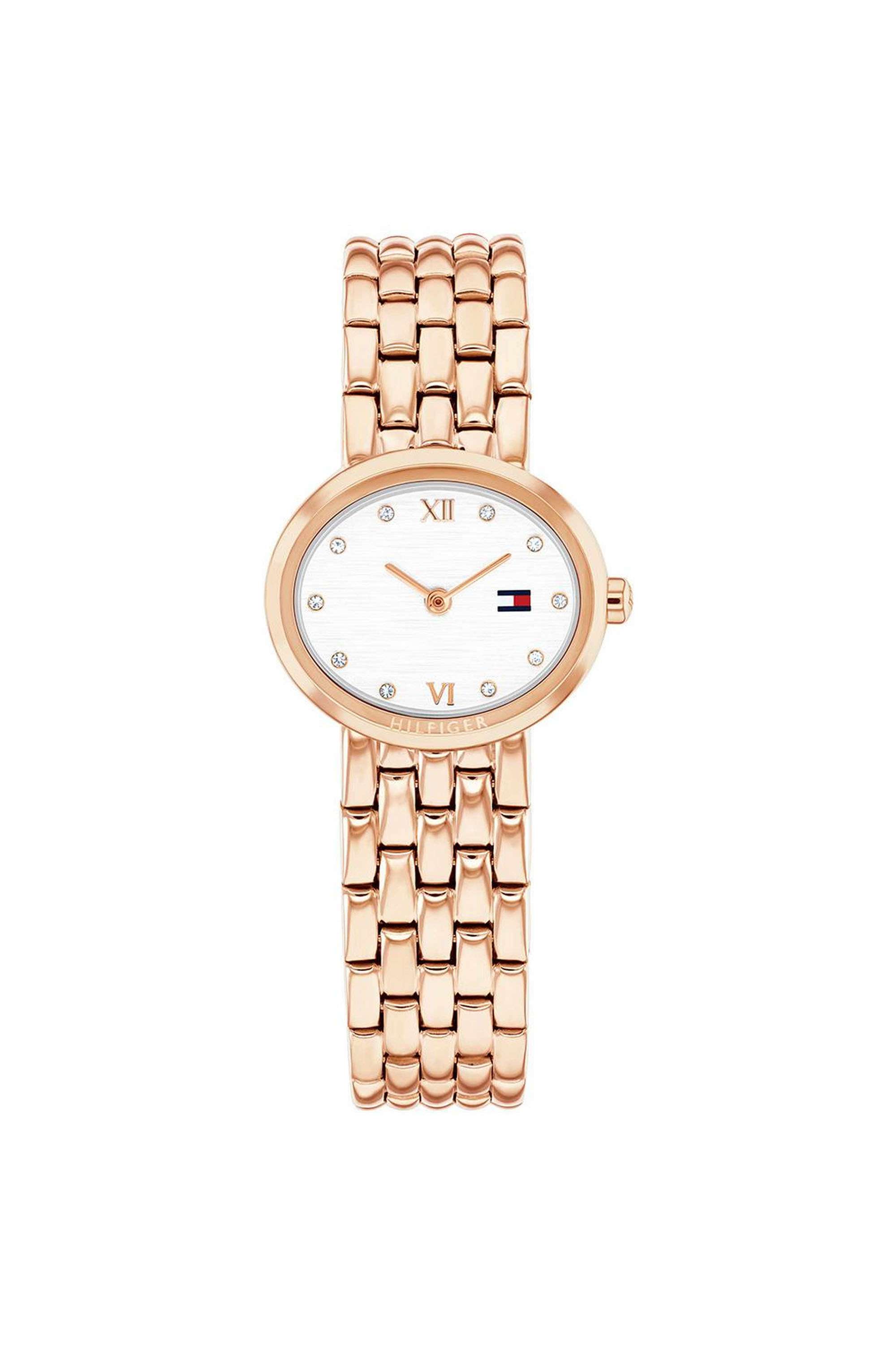 MOIRA-25-mm-Quartz-Analogue-Watch-For-Women---White-Dial-with-Rose-Gold-Stainless-Steel-Strap-(TH1782845)