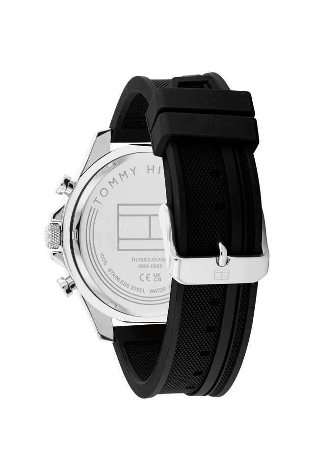 Clark-46-mm-Black-Dial-Silicone-Analogue-Watch-For-Men---TH1792082