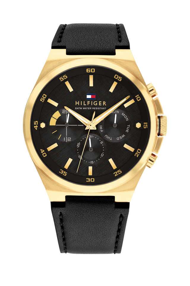Dexter-46-mm-Black-Dial-Leather-Analogue-Watch-For-Men---TH1792086