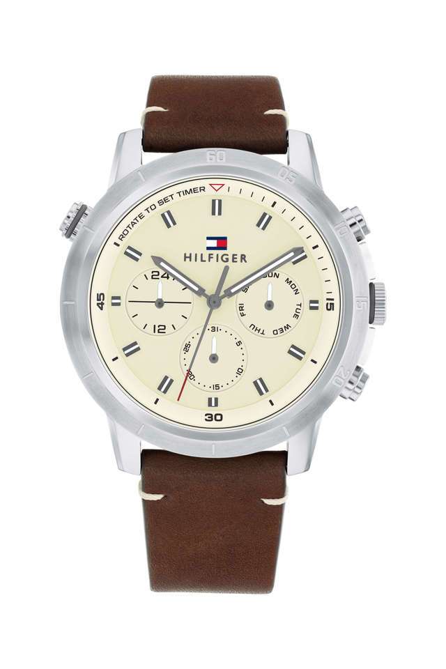 Troy-46-mm-Brown-Dial-Leather-Analogue-Watch-For-Men---TH1792102