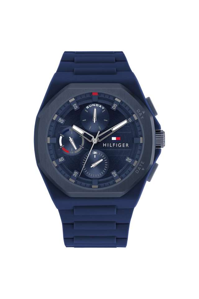 Drop2-44-mm-Blue-Dial-Silicone-Analogue-Wrist-Watch-for-Men---TH1792122W