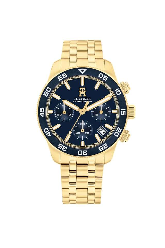 Quartz-41-mm-Blue-Dial-Stainless-Steel-Analogue-Watch-for-Men---TH1792158W