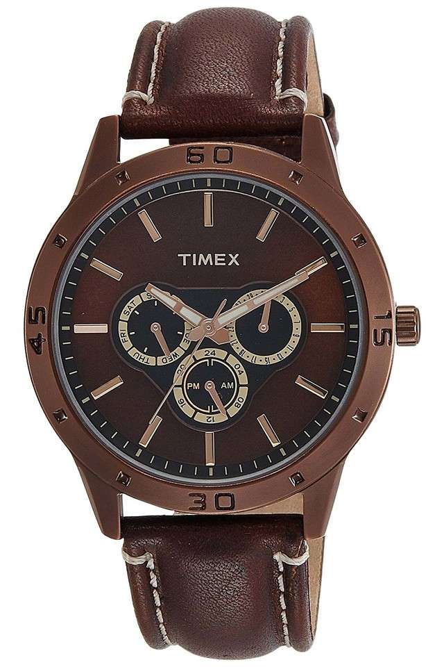 Mens-Analogue-Leather-Watch---TW000U914