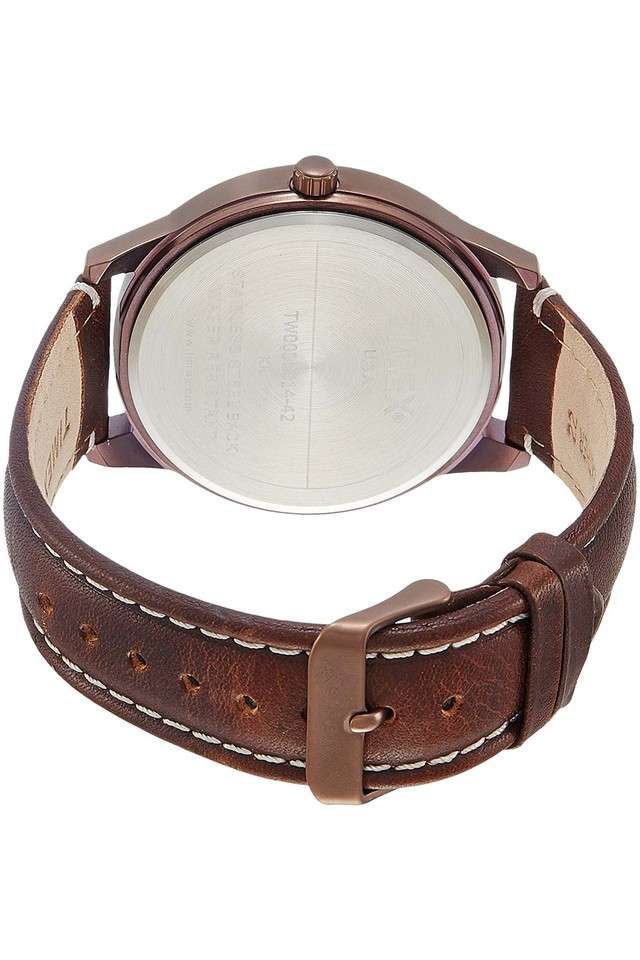 Mens-Analogue-Leather-Watch---TW000U914