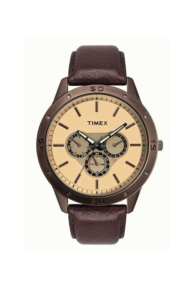 Mens-Analogue-Leather-Watch---TW000U915