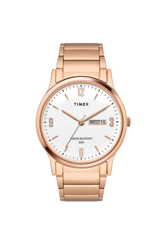 Classics-Rose-Gold-Dial-Steel-Analogue-Pair-Watch---TW00PR263