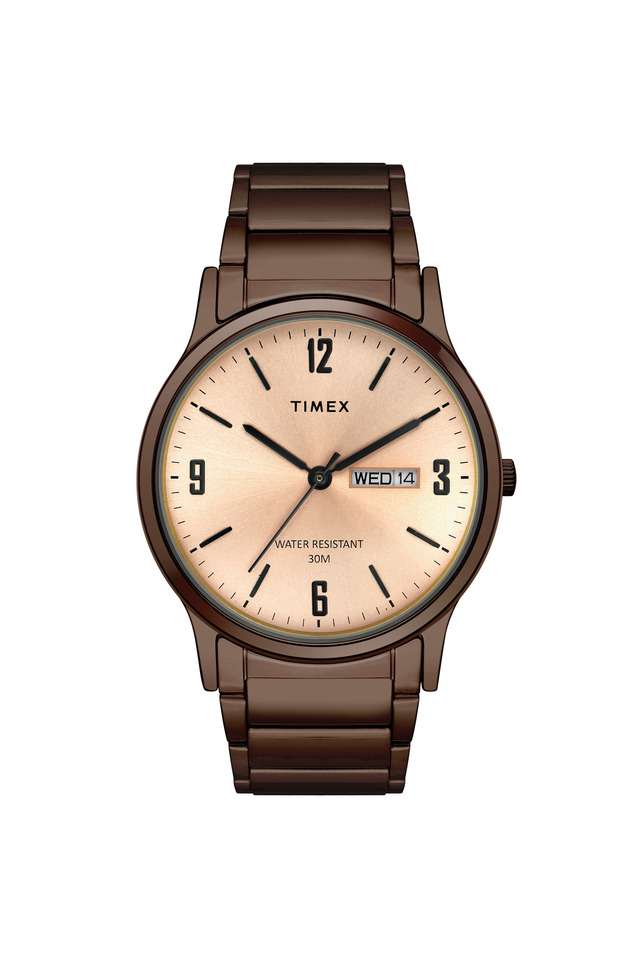 Classics-Black-Dial-Steel-Analogue-Pair-Watch---TW00PR265