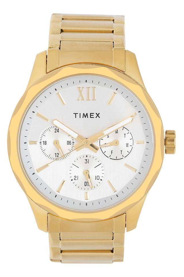 Mens-White-Dial-Metallic-Multi-Function-Watch---TW0TG7604