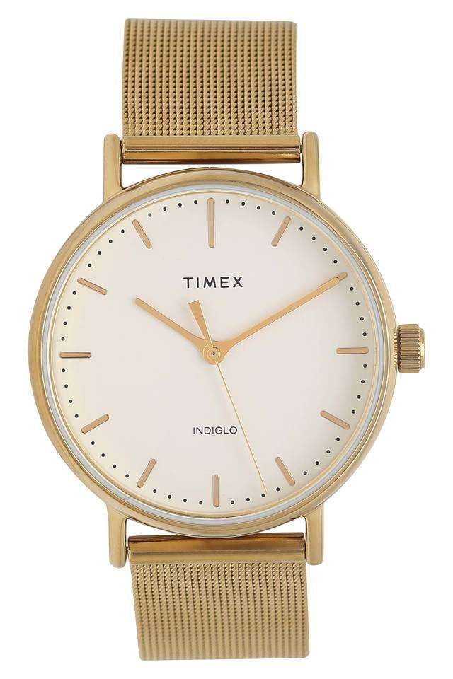 Womens-White-Dial-Metallic-Analogue-Watch---TW2R26500