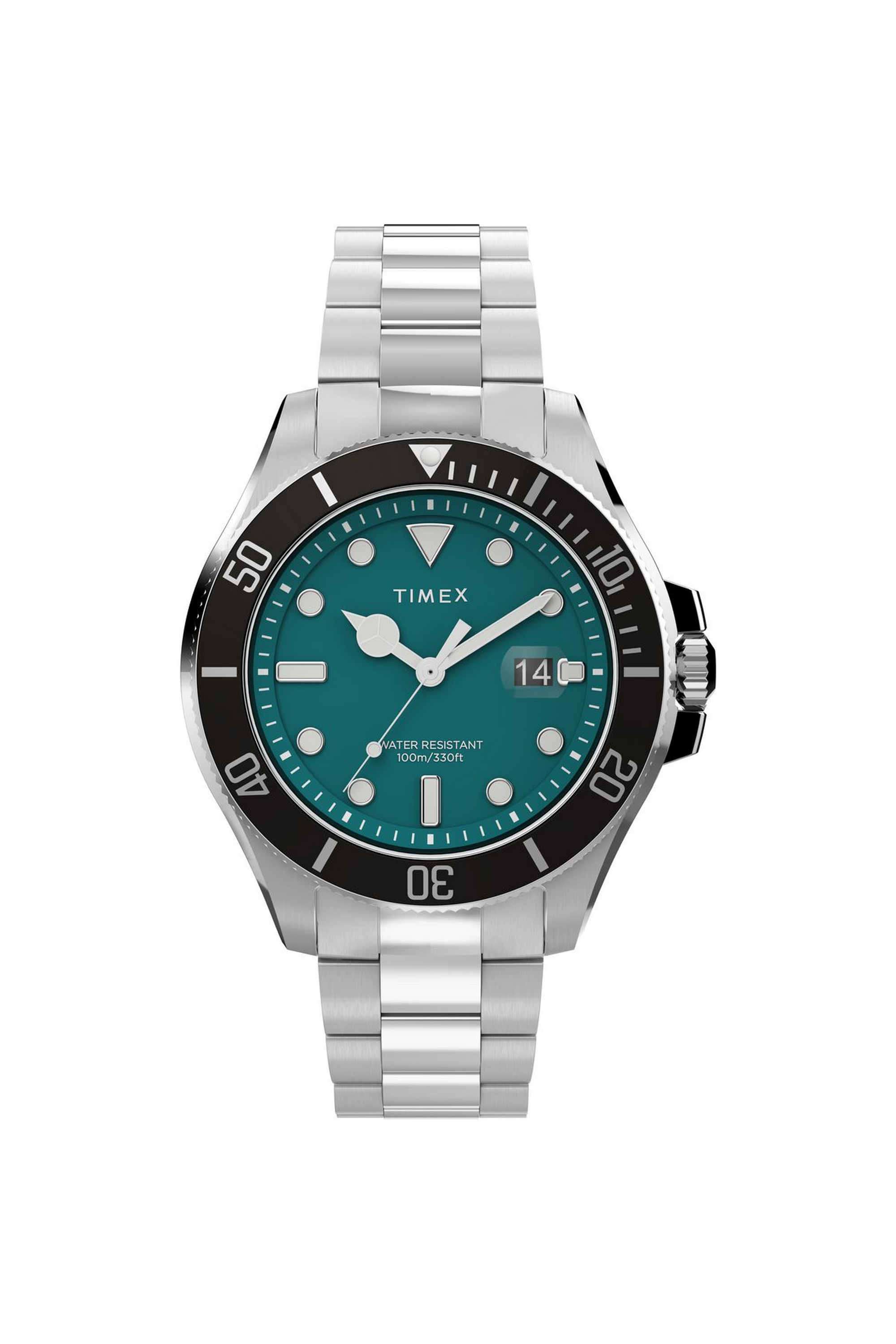 Trend-43-mm-Green-Dial-Stainless-Steel-Analogue-Watch-For-Men---TW2V91900UJ