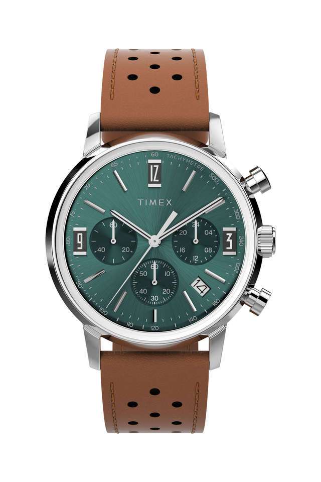 40-mm-Green-Dial-Leather-Analogue-Watch-For-Men---TW2W10100UJ