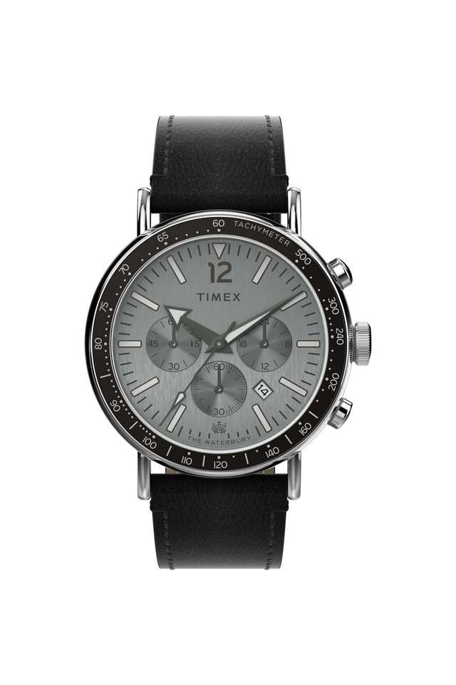 Waterbury-Traditional-Fly-back-Chrono-SST-Case-Blk-Dial-Bracelet