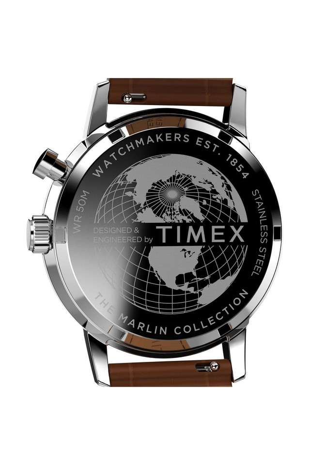 Buy Timex NoColour Q Diver inspired Chrono SST Case Cream Dial