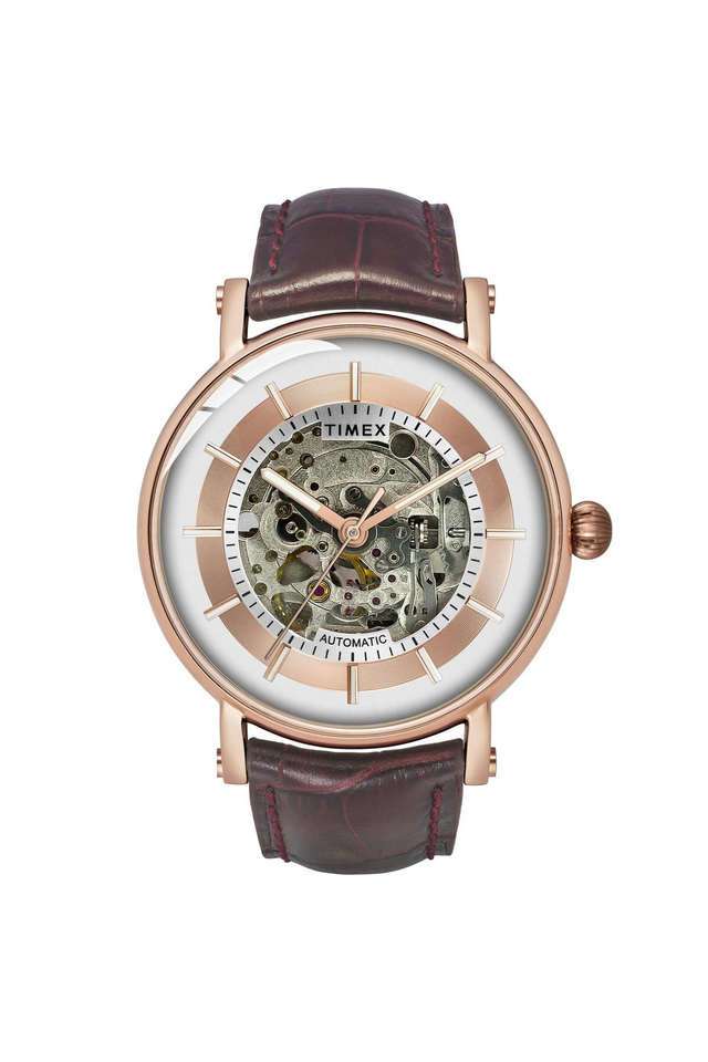 44-mm-Silver-Dial-Leather-Analogue-Watch-For-Men---TWEG16719