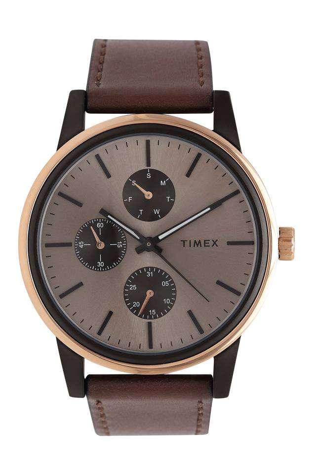 Mens-Brown-Dial-Multi-Function-Watch---TWEG18903