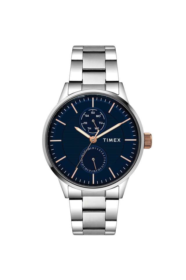 Mens-Blue-Brass-Analog-Watch---TWEG19901