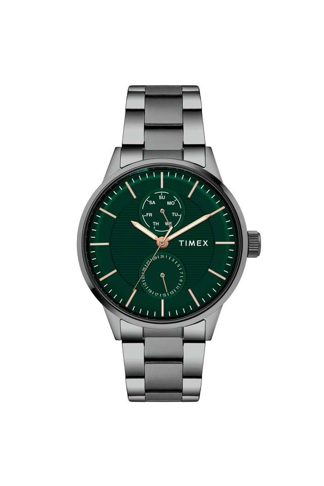 Mens-Green-Brass-Analog-Watch---TWEG19905