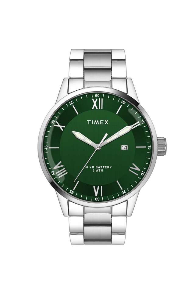 E-Class-44-mm-Green-Dial-Stainless-Steel-Analogue-Watch-For-Men---TWEG19918