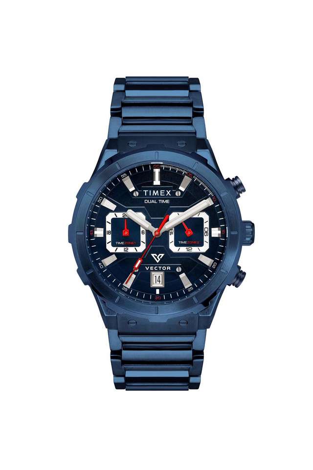 Men-E-Class-Watch-with-Blue-Dial-and-Blue-Stainless-Steel-Bracelet---TWEG24801