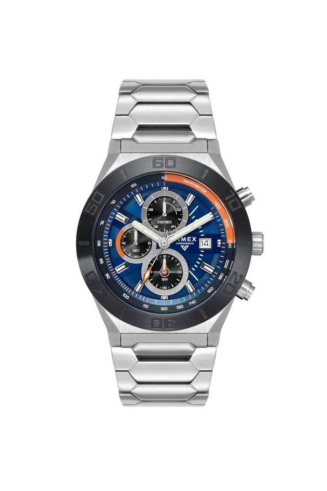 Men-E-Class-Watch-with-Blue-Dial-and-Silver-tone-Stainless-Steel-Bracelet---TWEG24900