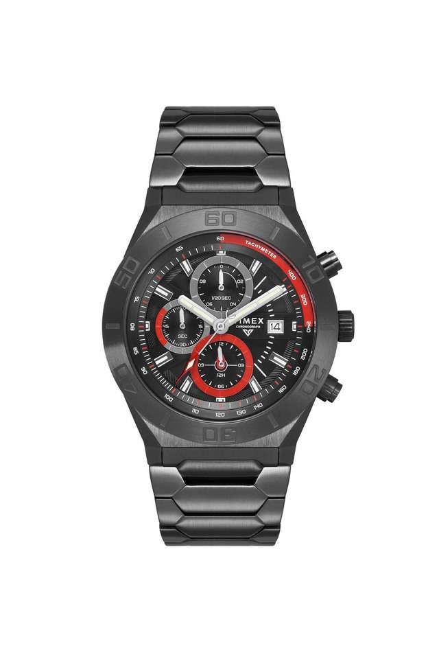 Men-E-Class-Watch-with-Black-Dial-and-Black-Stainless-Steel-Bracelet---TWEG24902