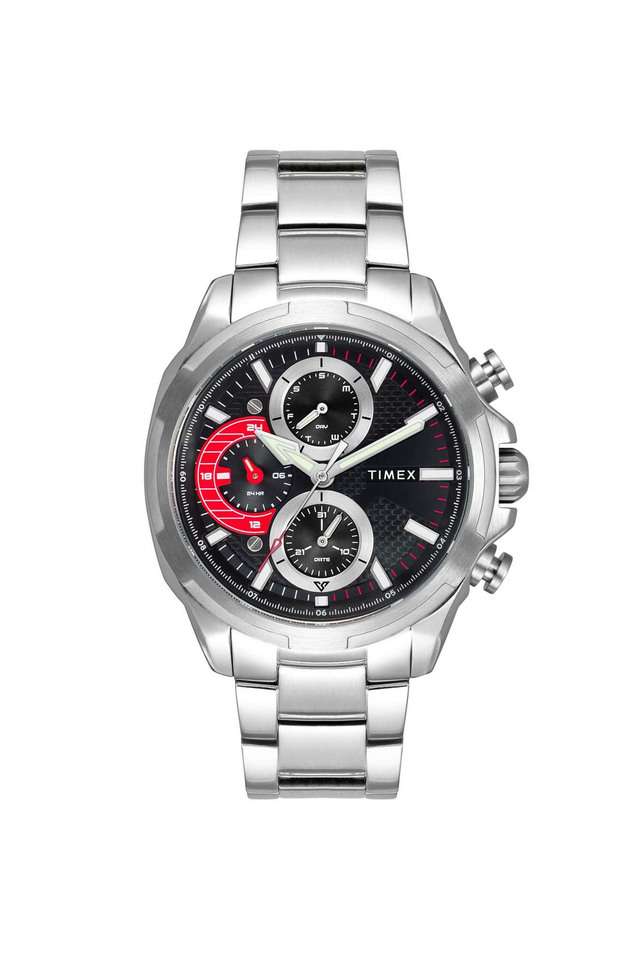 Men-E-Class-Watch-with-Black-Dial-and-Silver-tone-Stainless-Steel-Bracelet---TWEG25000