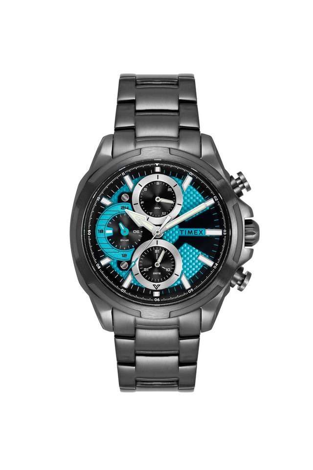 Men-E-Class-Watch-with-Blue-Dial-and-Gunmetal-Stainless-Steel-Bracelet---TWEG25002