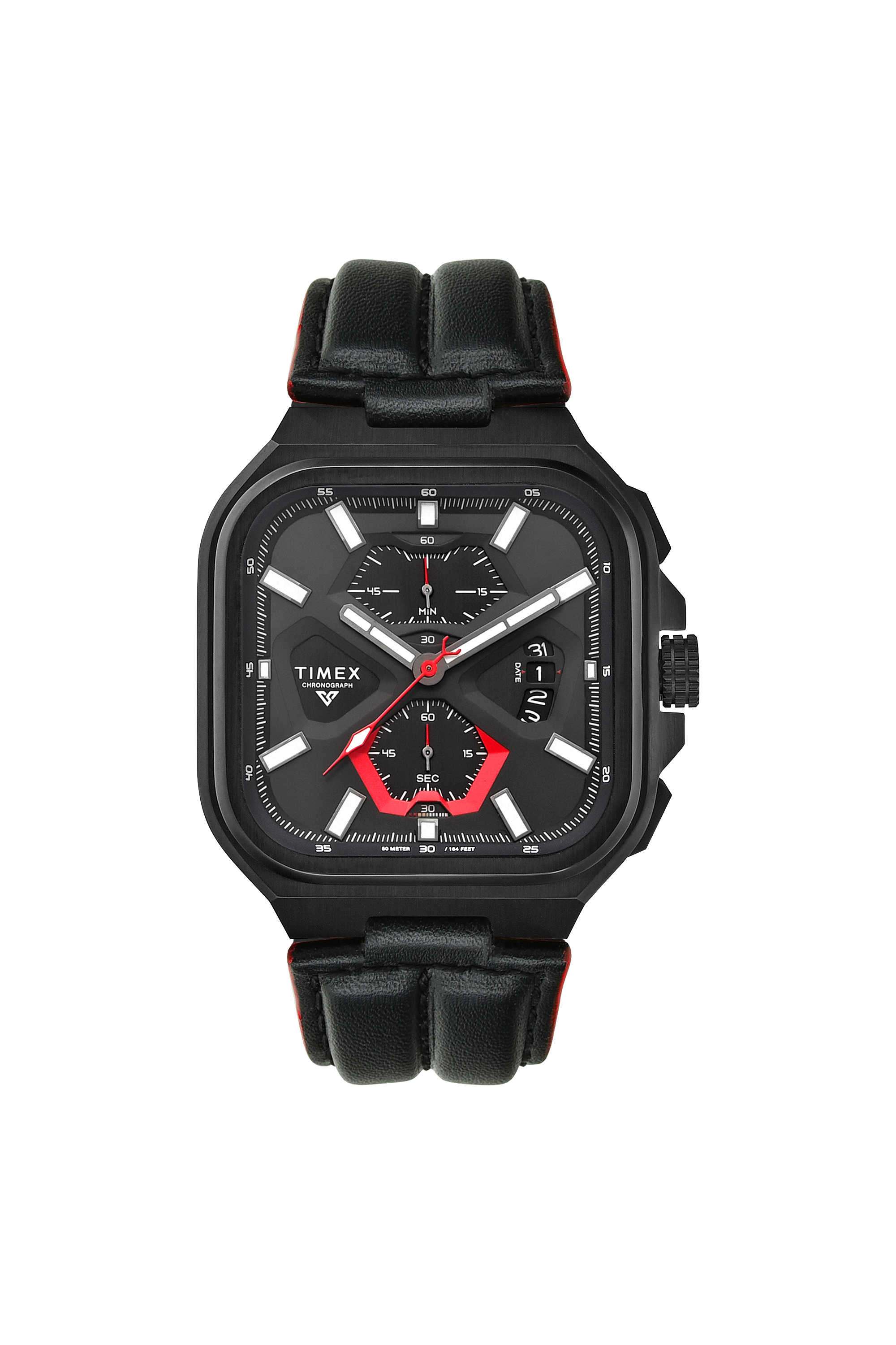 Vector-Black-Dial-Leather-Analogue-Watch-For-Men---TWEG30900