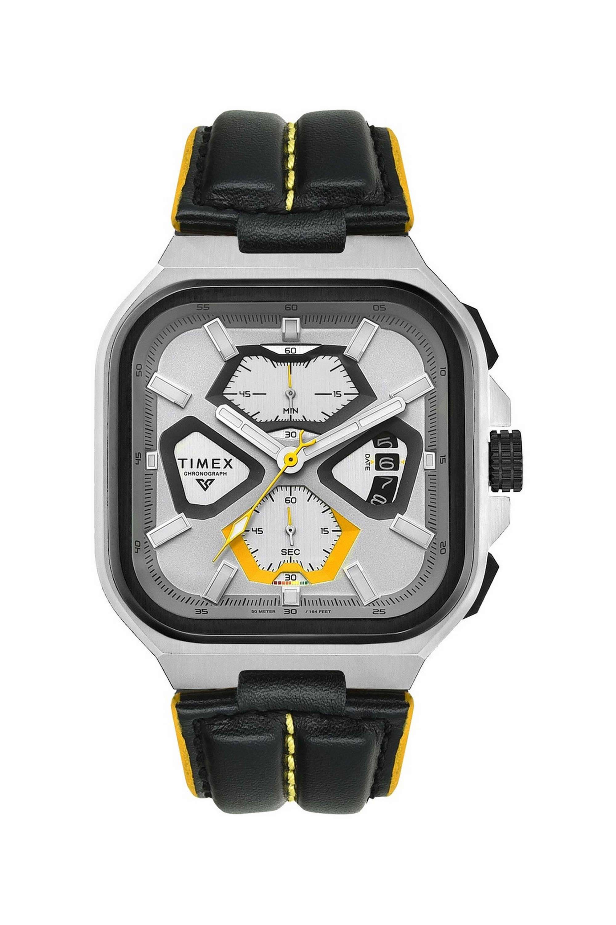Vector-Silver-Dial-Leather-Analogue-Watch-For-Men---TWEG30901
