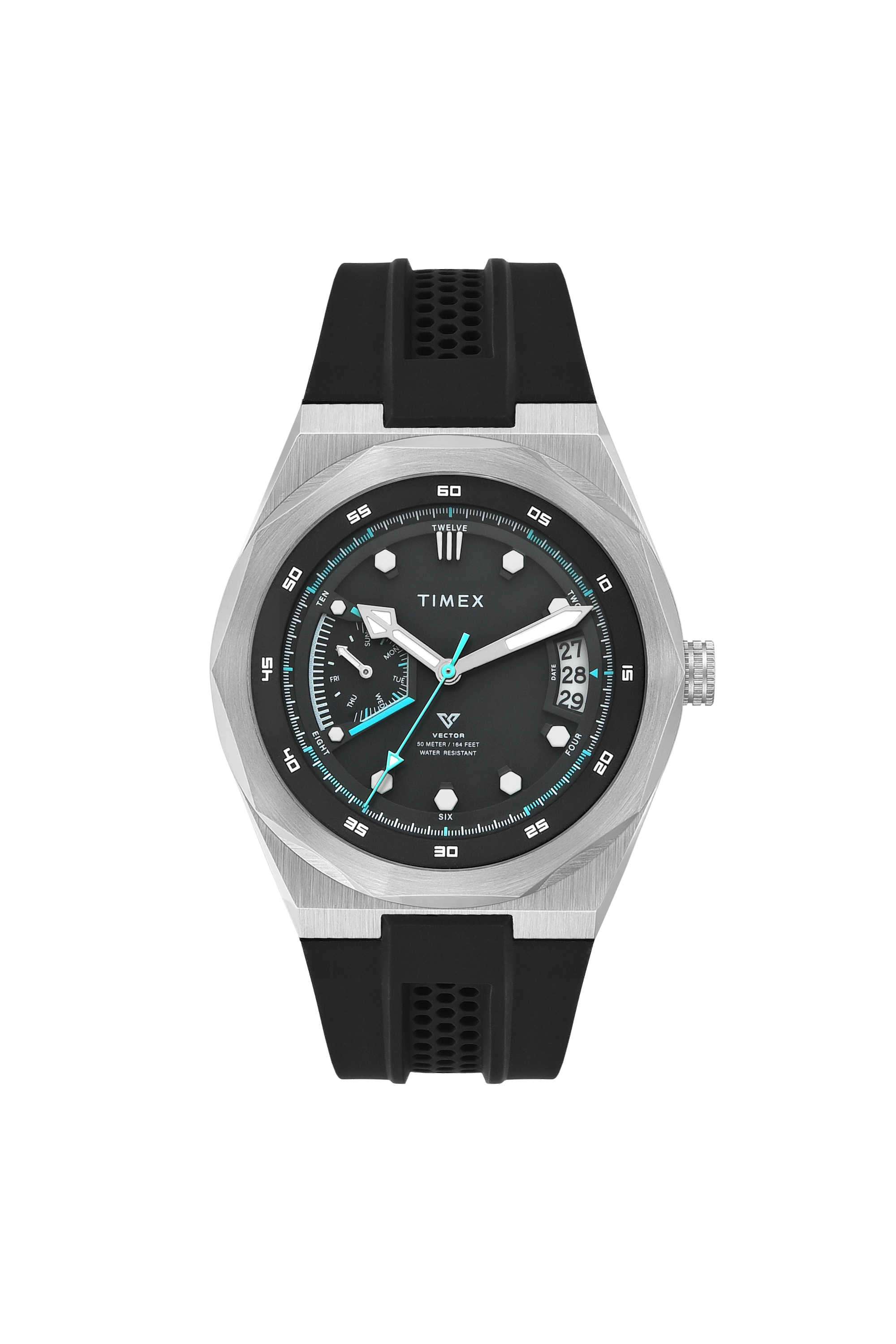 Vector-Black-Dial-Silicone-Analogue-Watch-For-Men---TWEG31000