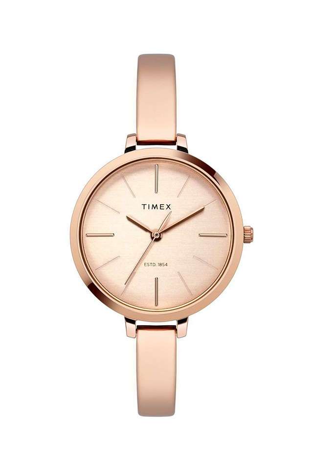 Womens-Rose-Gold-Dial-Analogue-Watch---TWEL12803