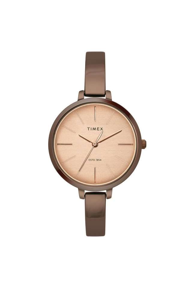 Womens-Rose-Gold-Dial-Analogue-Watch---TWEL12813