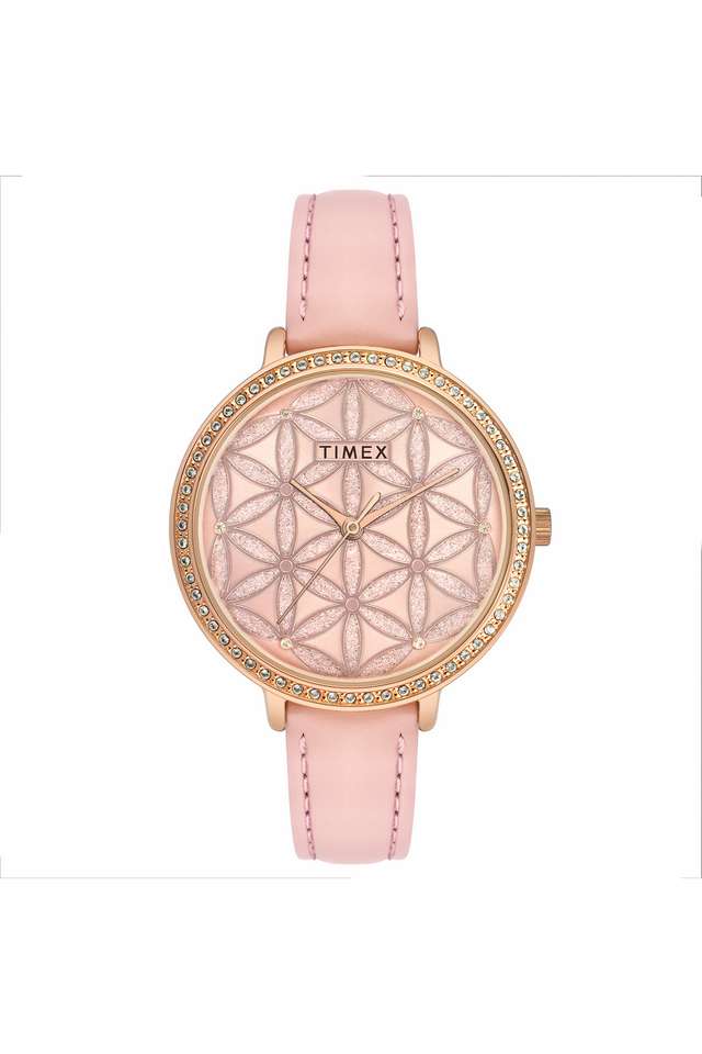 Fashion-23-Leather-Pink-Dial-38-mm-Analog-Watch-for-Men---TWEL14707