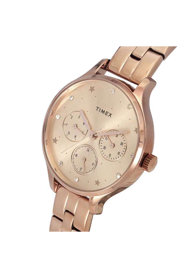 Fashion-36-MM-Rose-Gold-Stainless-Steel-Analog-Watch-For-Women---TWEL14814