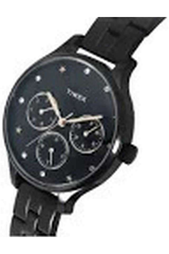 Fashion-36-MM-Black-Stainless-Steel-Analog-Watch-For-Women---TWEL14816
