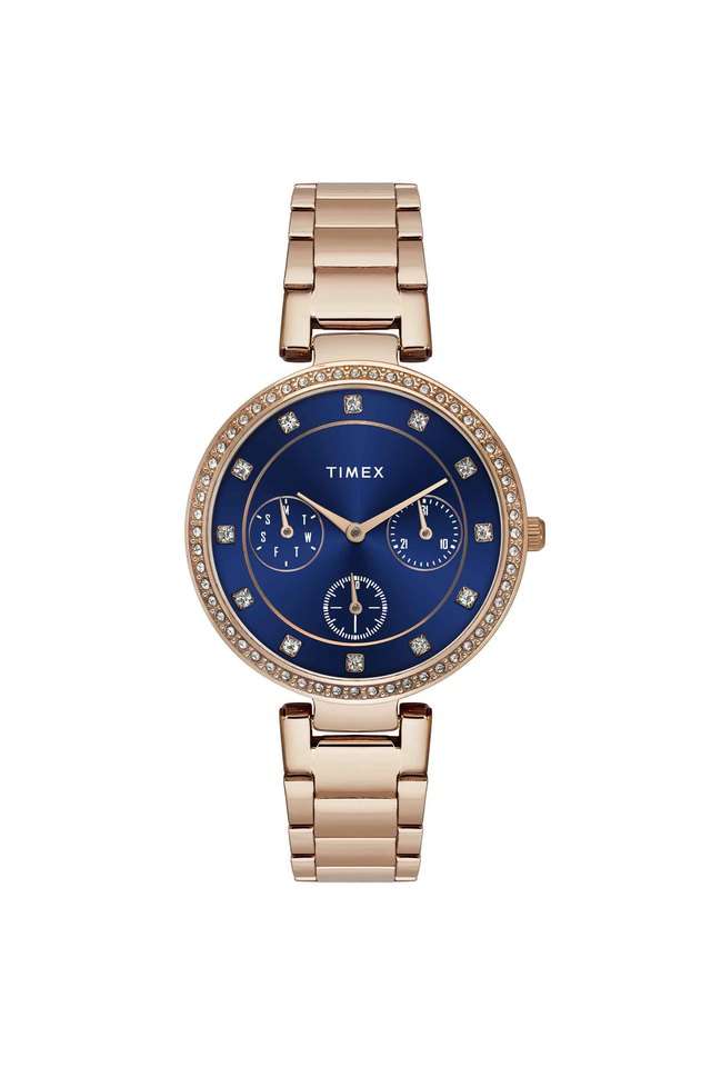 Neferiti-35-mm-Blue-Dial-Stainless-Steel-Analogue-Watch-For-Women---TWEL18703