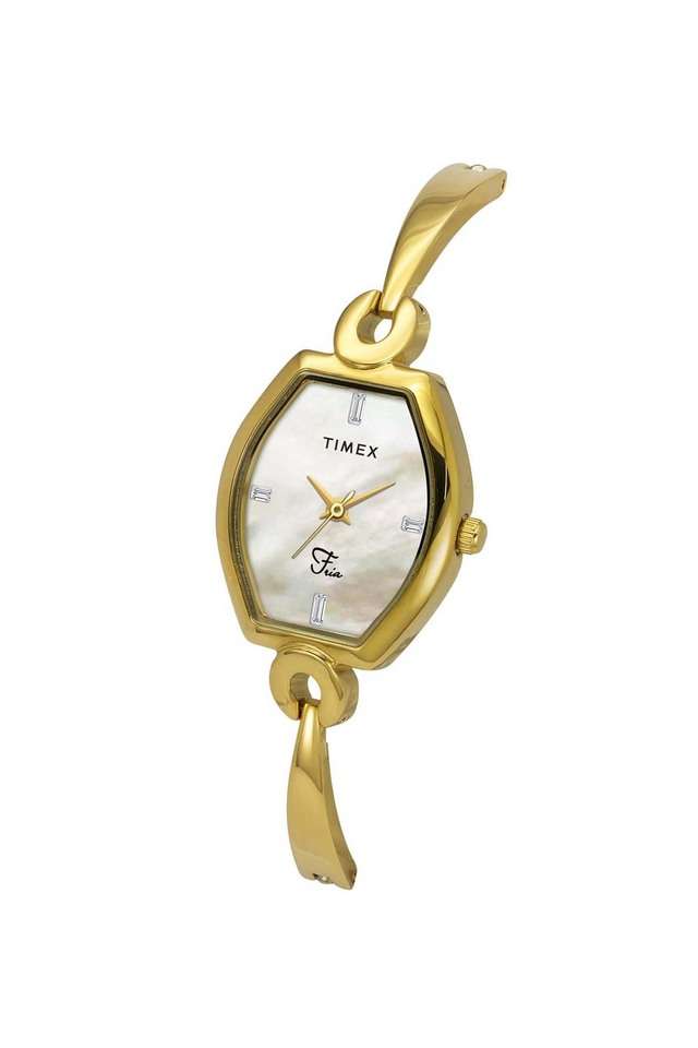 Women-Fria-watch-with-Mother-of-Pearl-Dial-and-Gold-tone-Brass-Bracelet---TWEL19701