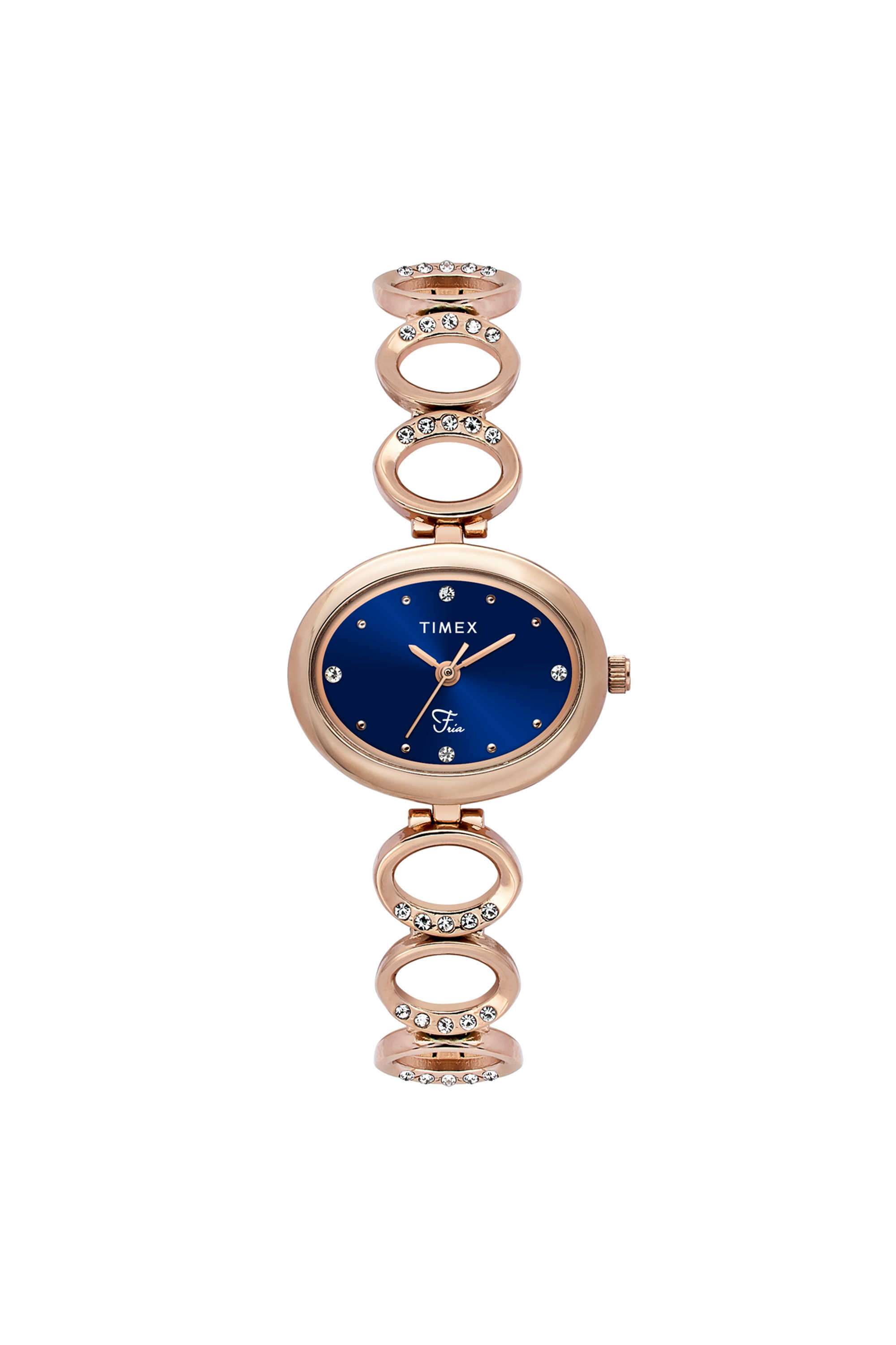 Fria-Blue-Dial-Metal-Analogue-Watch-For-Women---TWEL24003