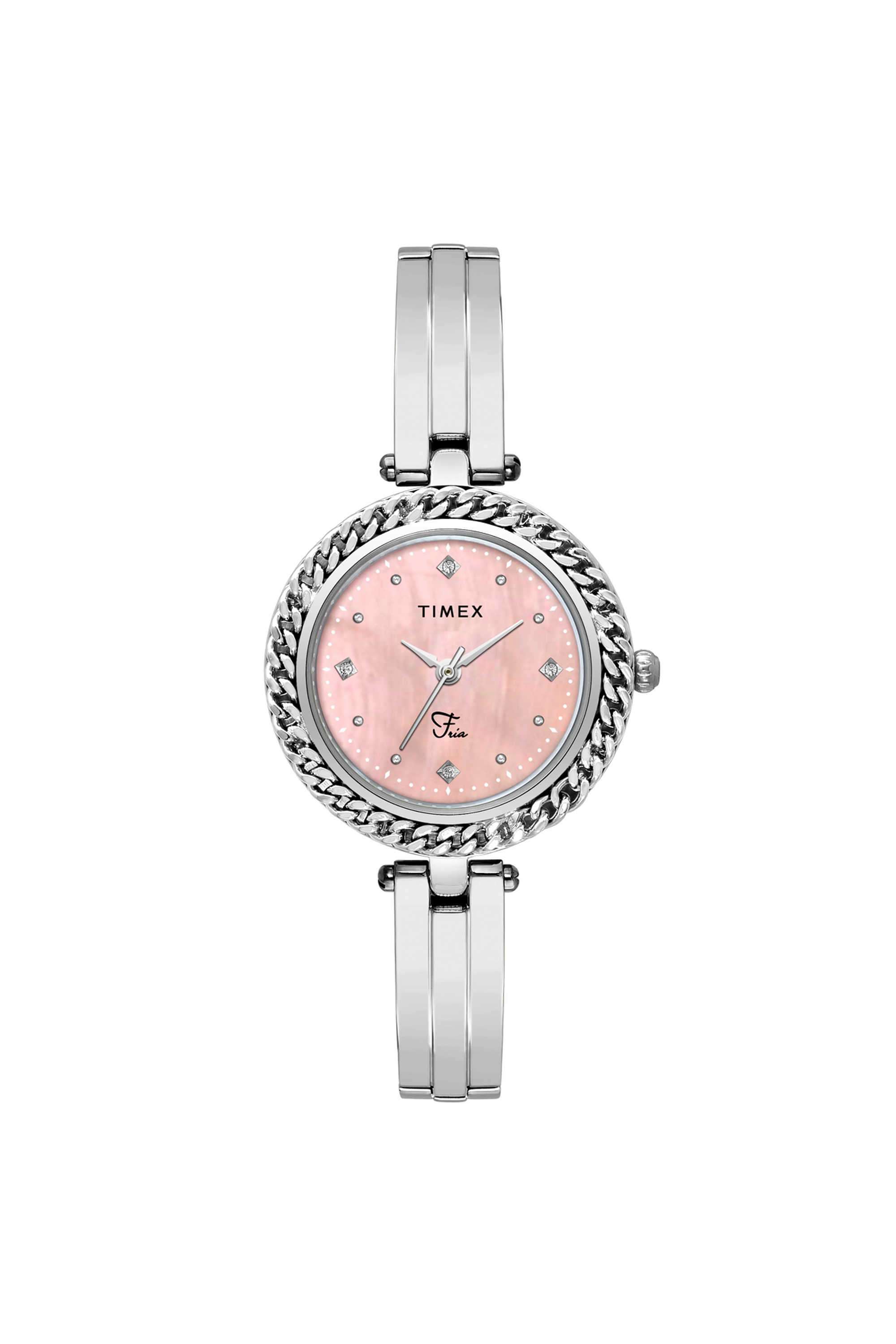 Fria-Mother-of-Pearl-Dial-Metal-Analogue-Watch-For-Women---TWEL24100