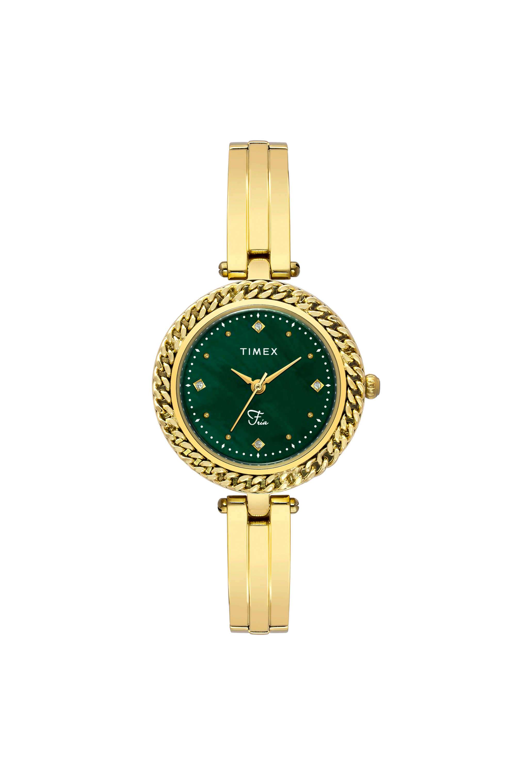 Fria-Mother-of-Pearl-Dial-Metal-Analogue-Watch-For-Women---TWEL24103