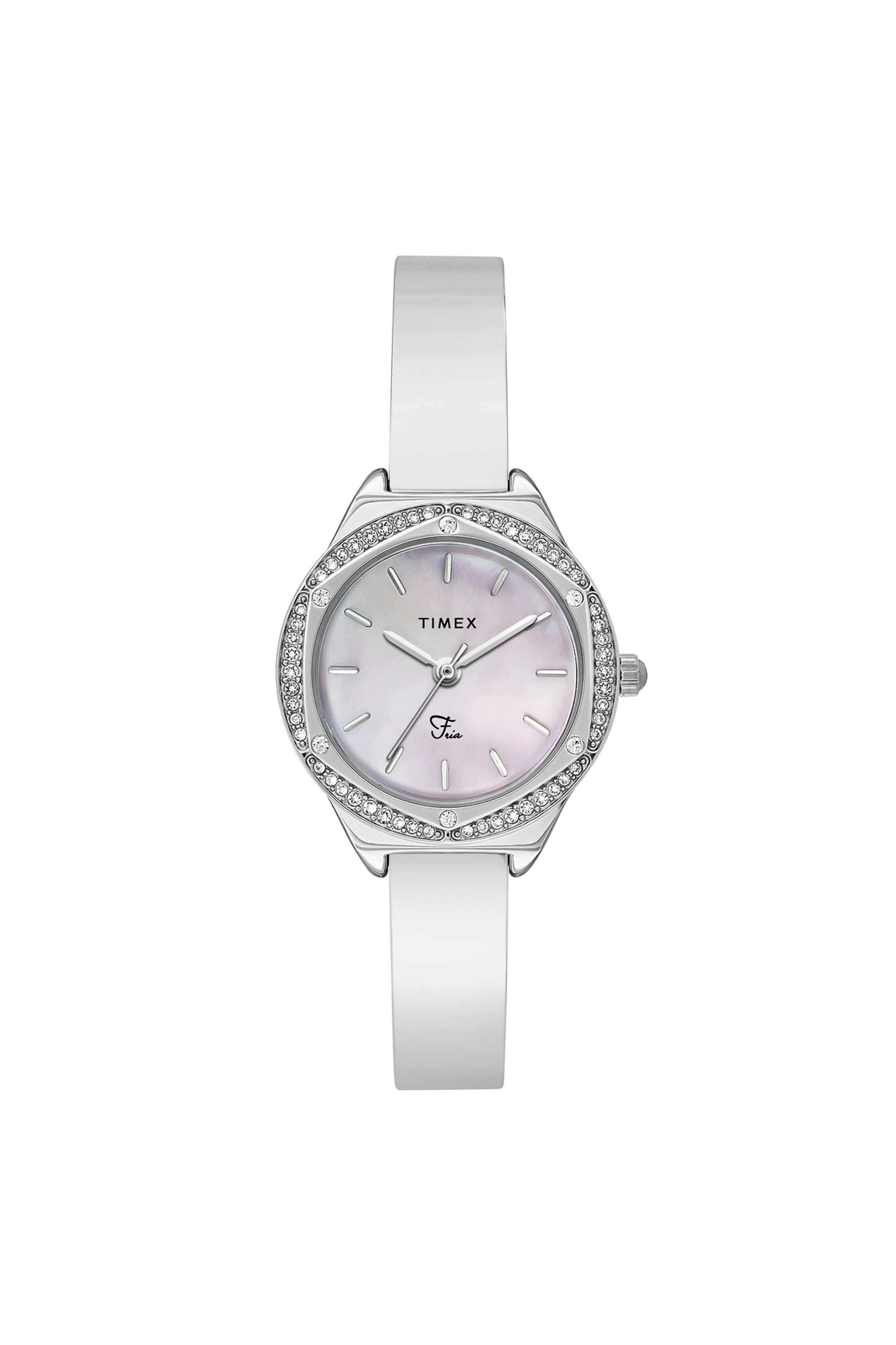 Fria-Mother-of-Pearl-Dial-Metal-Analogue-Watch-For-Women---TWEL24200