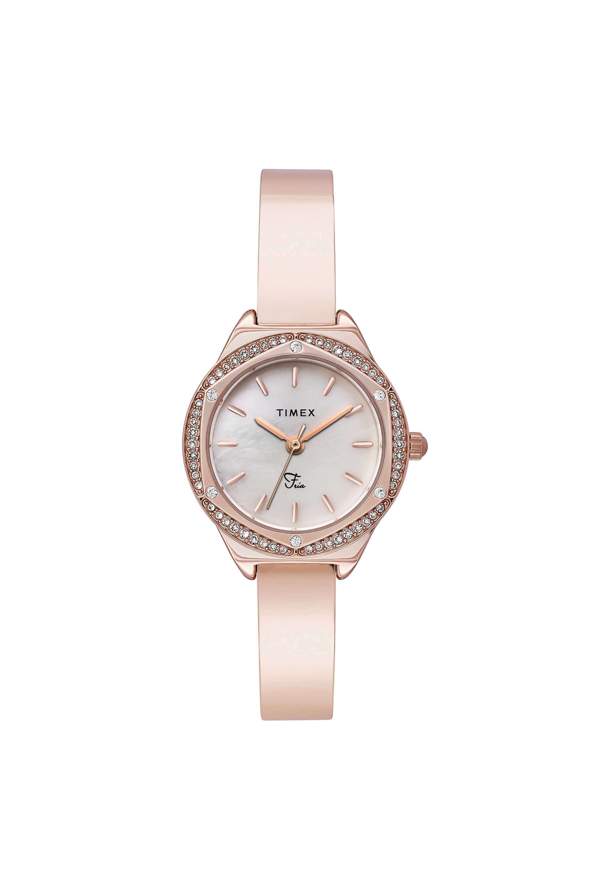 Fria-Mother-of-Pearl-Dial-Metal-Analogue-Watch-For-Women---TWEL24201