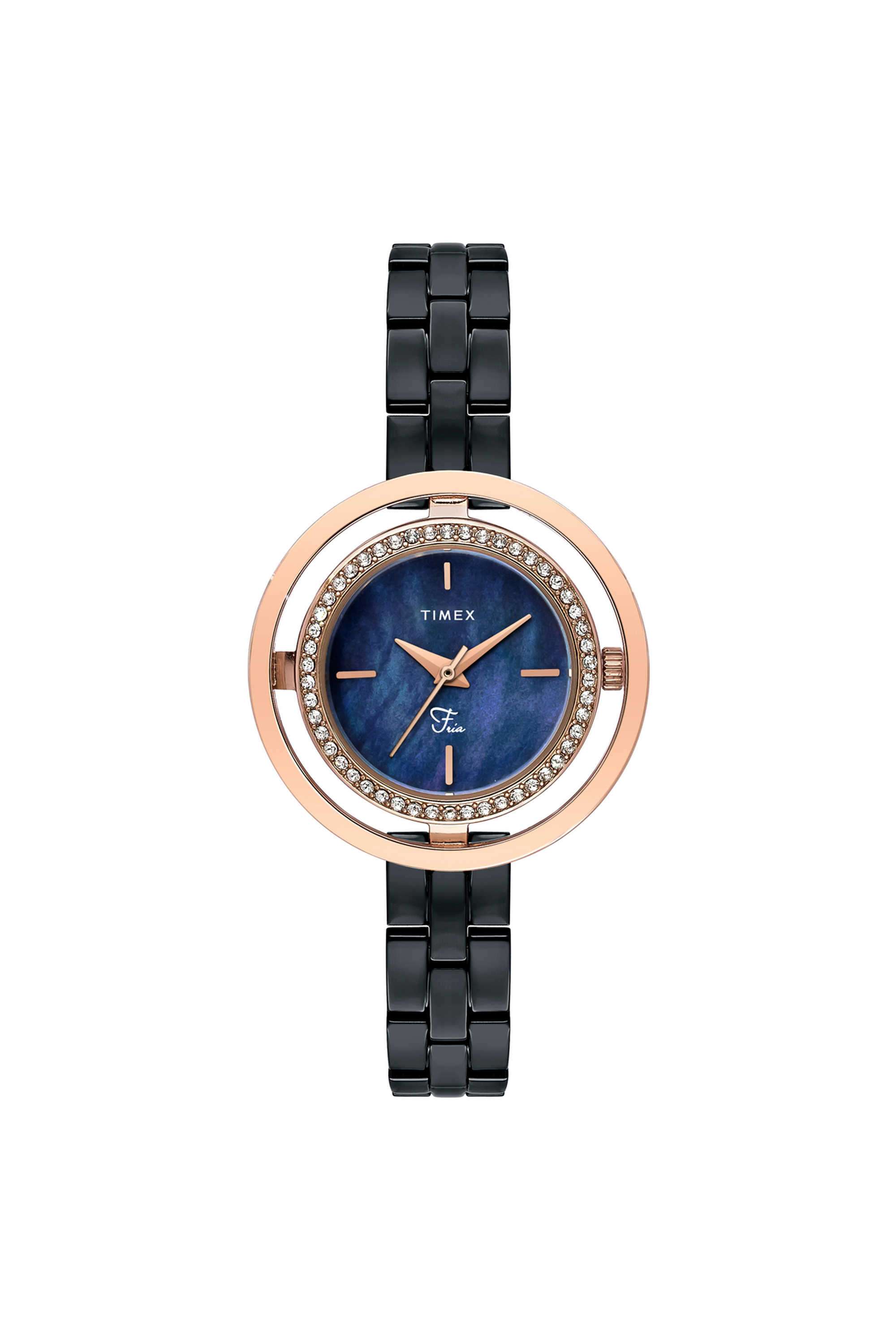 Fria-Mother-of-Pearl-Dial-Metal-Analogue-Watch-For-Women---TWEL24303