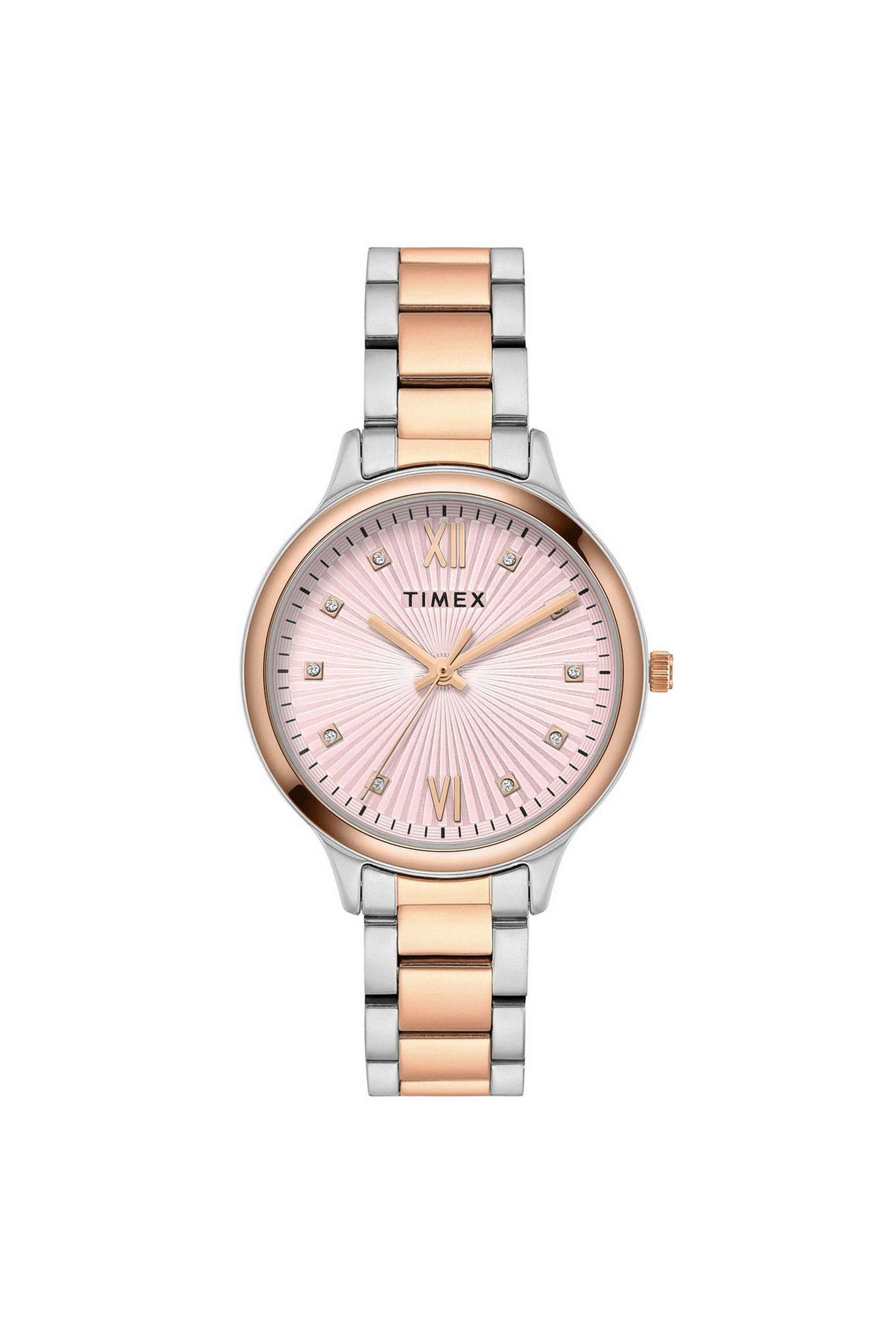 Trendline-Pink-Dial-Stainless-Steel-Analogue-Watch-For-Women---TWTL12114