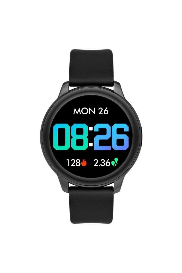 Unisex-45-mm-Calling-Watch-Black-Dial-Silicone-Digital-Smart-Watch---TWTXW200T