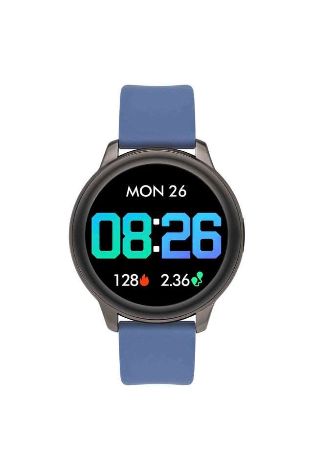 Unisex-45-mm-Calling-Watch-Black-Dial-Silicone-Digital-Smart-Watch---TWTXW201T