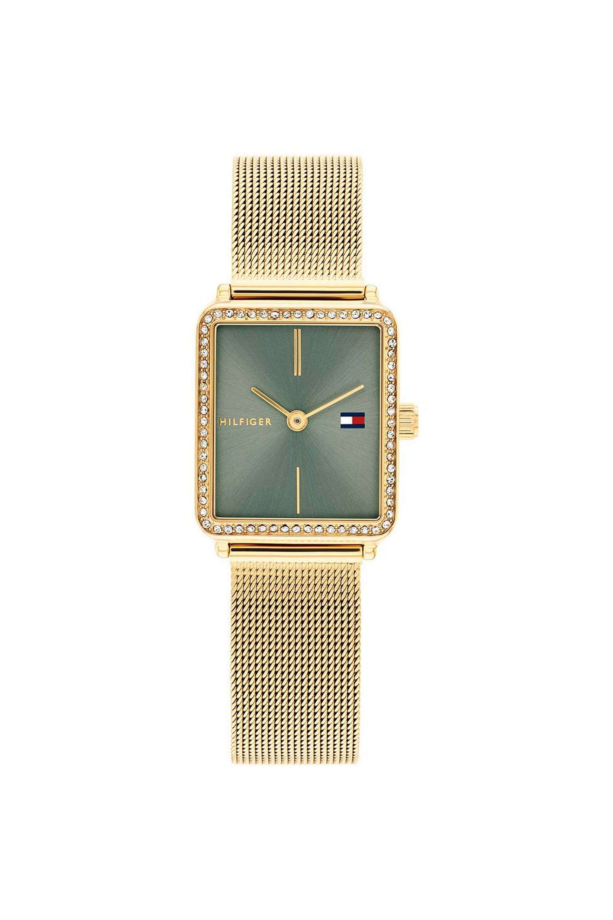 Tea-21.3-mm-Green-Dial-Stainless-Steel-Analogue-Watch-For-Women---TH1782791
