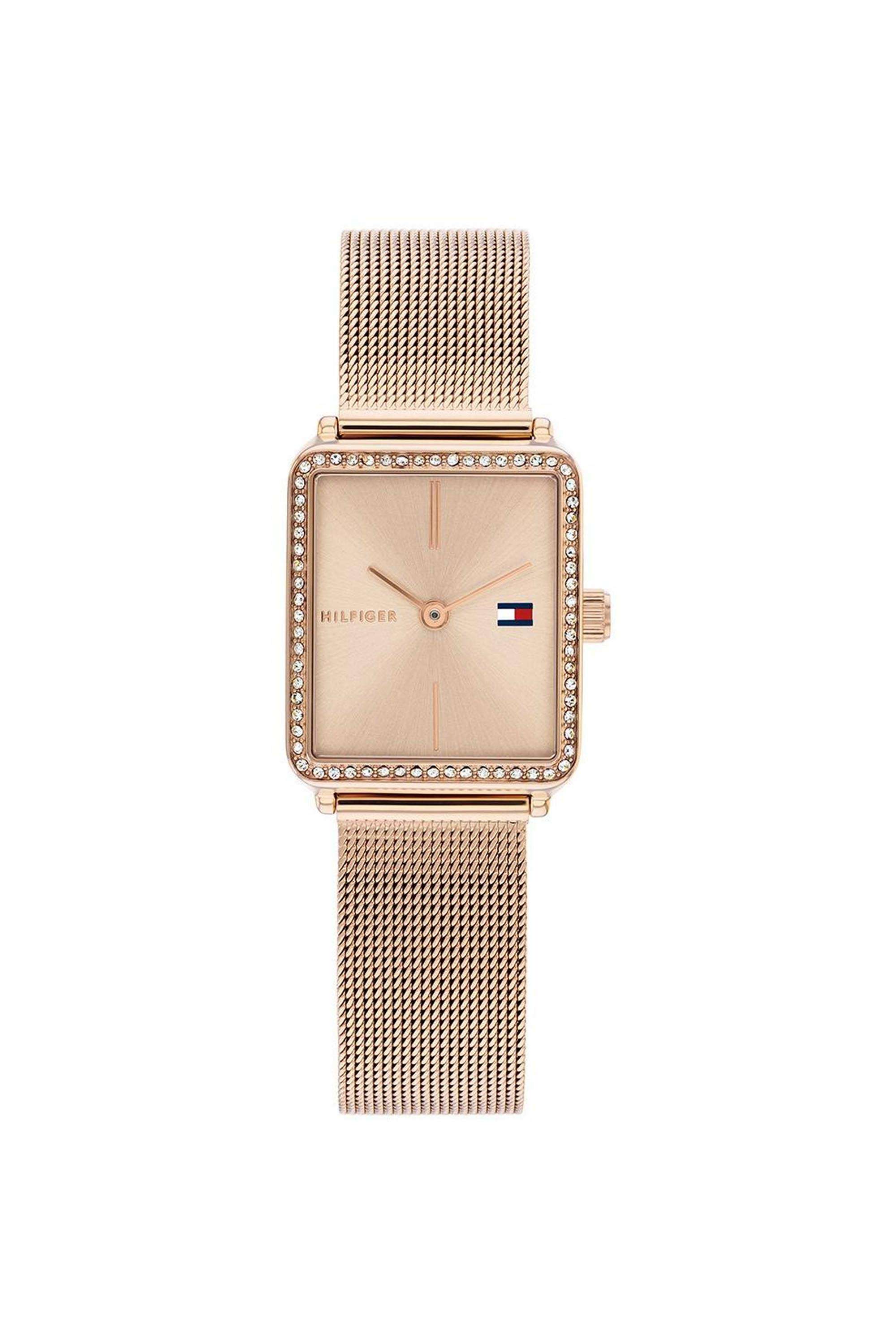 Tea-21.3-mm-Brown-Dial-Stainless-Steel-Analogue-Watch-For-Women---TH1782792