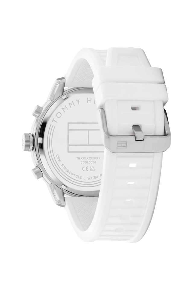 Wild-50-mm-Silver-White-Dial-Silicone-Analog-Watch-for-Men---TH1792072